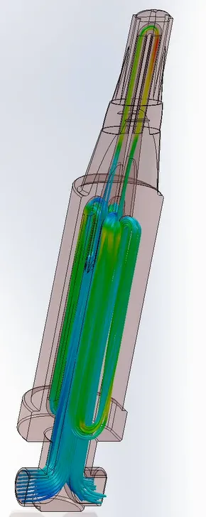 packaging injection molder Next Chapter Manufacturing W1236 CD CC Cap Core flow